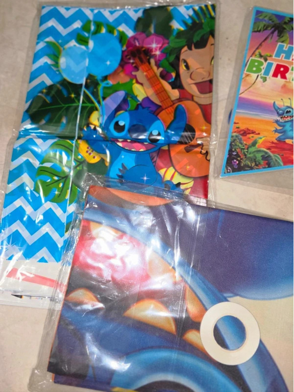 Lila and stitch hawaiian birthday party pack